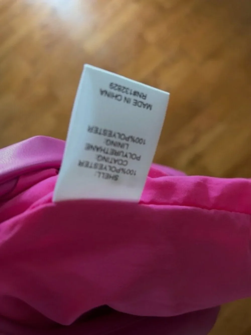 MORE TO COME Kamille Faux Leather Skort S Hot Pink Faux Mini Skirt Shorts Vegan